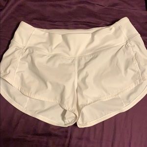 Lululemon speed shorts